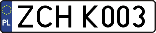 ZCHK003