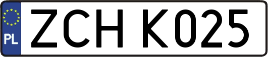 ZCHK025