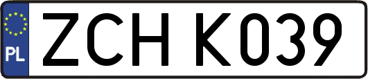 ZCHK039