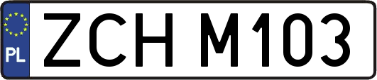 ZCHM103