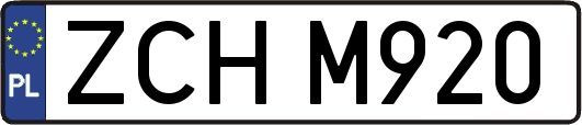 ZCHM920