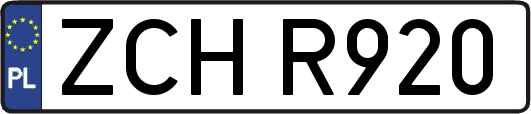 ZCHR920