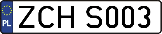 ZCHS003