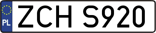 ZCHS920