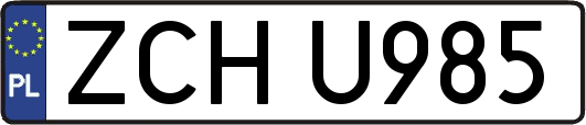 ZCHU985