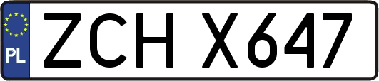 ZCHX647