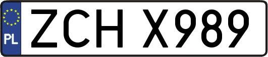 ZCHX989