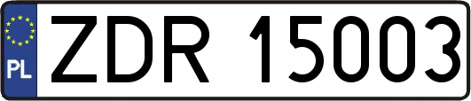 ZDR15003