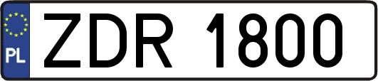 ZDR1800