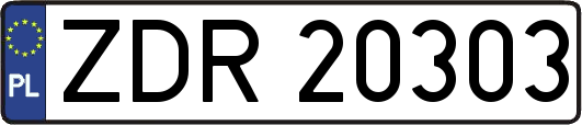 ZDR20303
