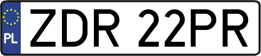 ZDR22PR