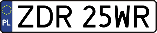 ZDR25WR