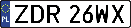 ZDR26WX