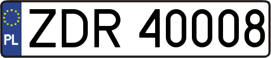 ZDR40008