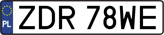 ZDR78WE