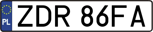 ZDR86FA