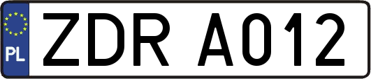 ZDRA012