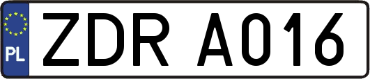 ZDRA016