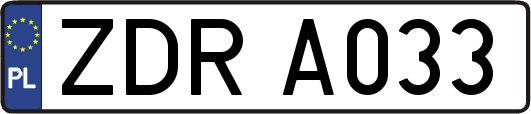 ZDRA033