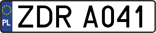 ZDRA041