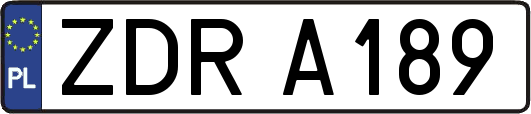 ZDRA189