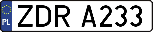 ZDRA233