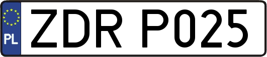 ZDRP025