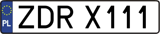 ZDRX111