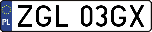 ZGL03GX