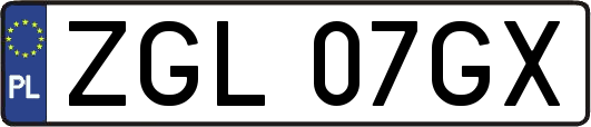 ZGL07GX