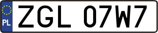 ZGL07W7