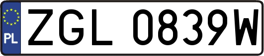 ZGL0839W