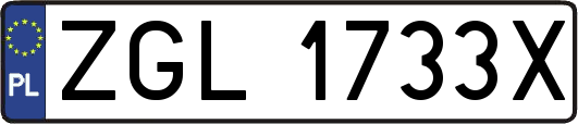 ZGL1733X