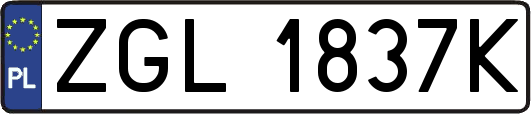 ZGL1837K