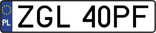 ZGL40PF