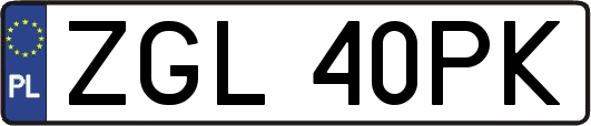 ZGL40PK