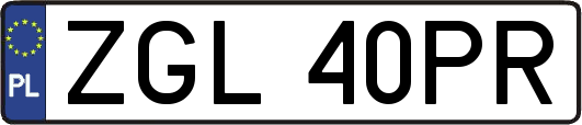 ZGL40PR