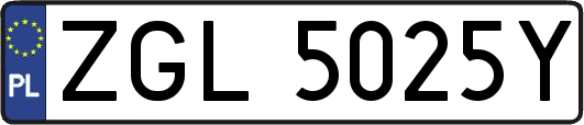ZGL5025Y