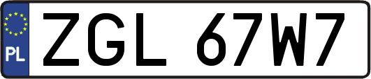 ZGL67W7