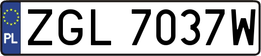 ZGL7037W