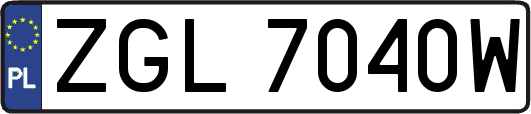 ZGL7040W