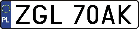 ZGL70AK