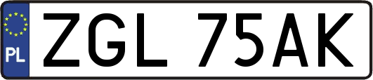 ZGL75AK