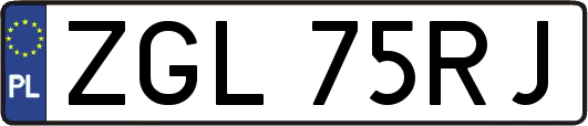 ZGL75RJ