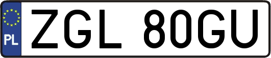 ZGL80GU
