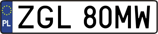ZGL80MW