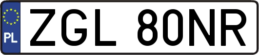 ZGL80NR