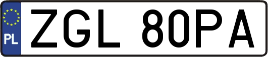 ZGL80PA