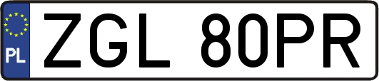 ZGL80PR