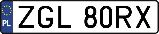 ZGL80RX